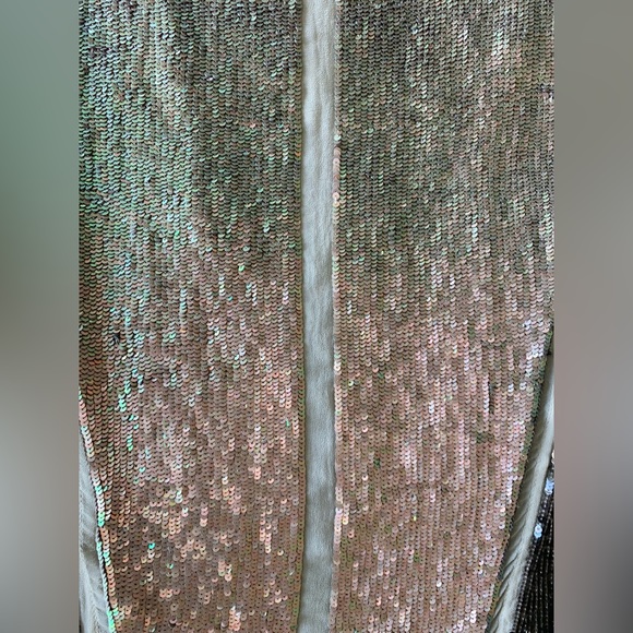 All Saints Top / Blouse: Allsaints X-Ombr Hand Embellished Sequin Top / Blouse - Picture 7 of 10